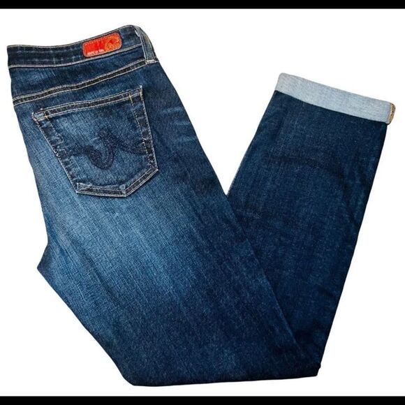 #315 AG ADRIANO GOLDSCHMIED the cropped slit jeans - Picture 5 of 11